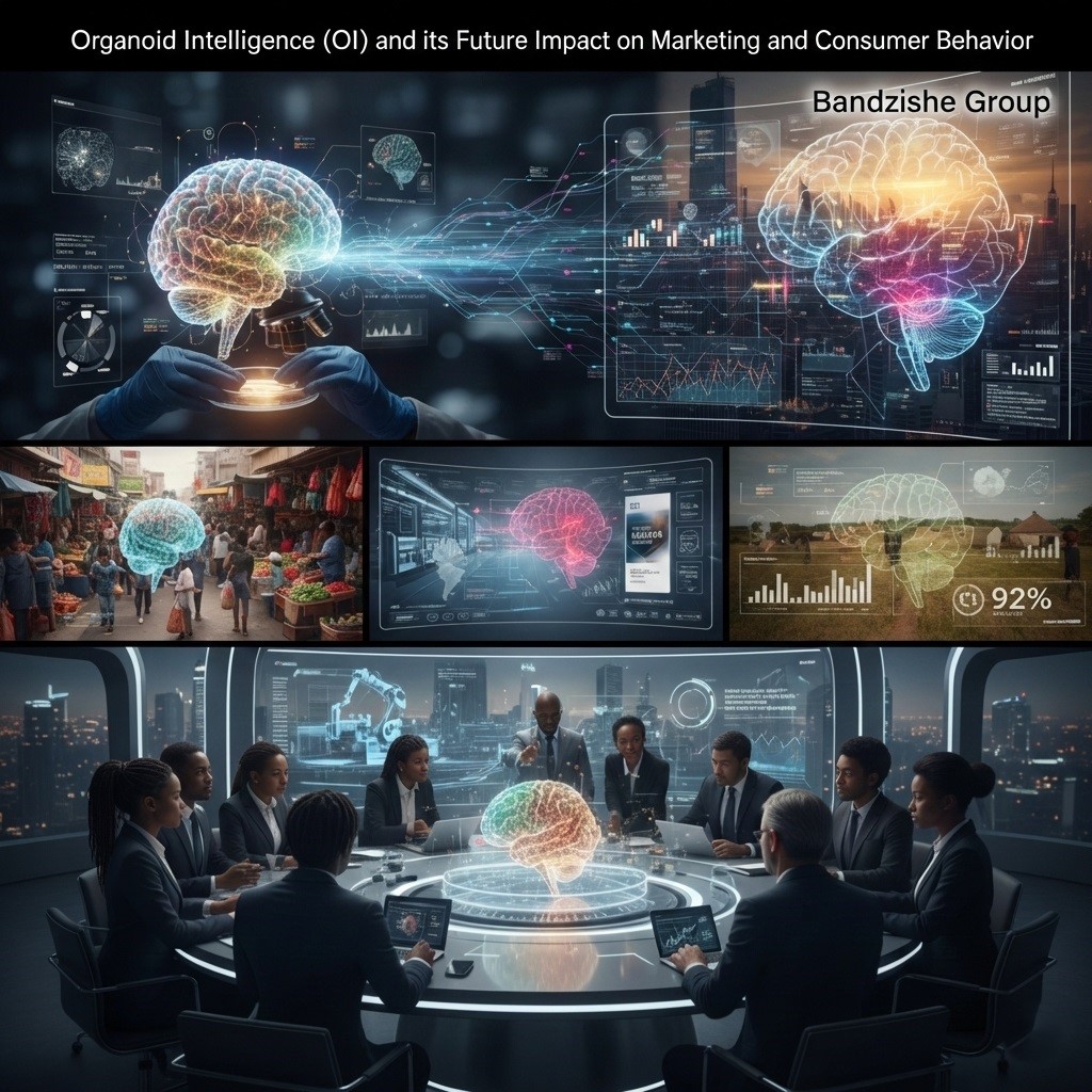 Organoid Intelligence (OI) Header Image1 by Bandile Ndzishe of Bandzishe Group